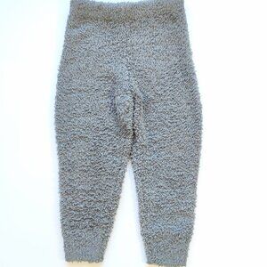 Skims Kids Cozy Knit Lounge Pants Fleece Gray Smoke Size 2T/3T